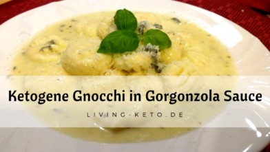 Mehr über den Artikel erfahren Ketogene Gnocchi in Gorgonzola-Sauce