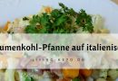 Blumenkohl-Pfanne nach italienischer Art