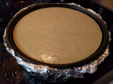 Cheesecake gebacken