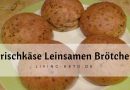 Frischkäse-Leinsamen-Brötchen: Keto-Rezept für glutenfreie Brötchen