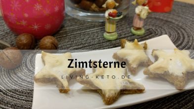 Mehr über den Artikel erfahren Zimtsterne – ketogene Weihnachtsbäckerei