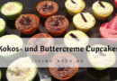 Ketogene Kokos- und Buttercreme Cupcakes