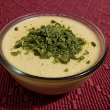 Safran Panna Cotta