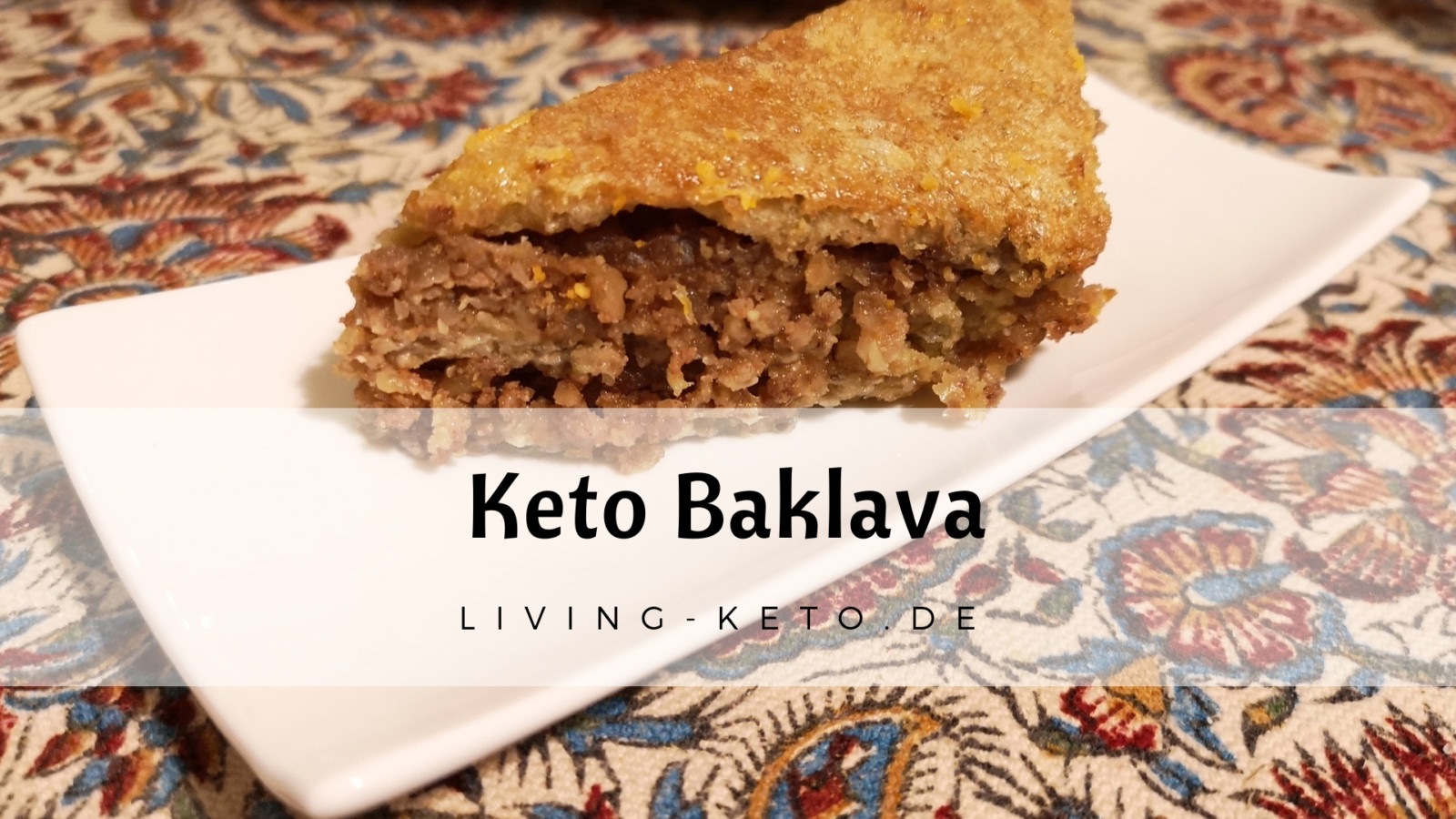 Du betrachtest gerade Keto Baklava – Zuckerfrei, knusprig & glutenfrei