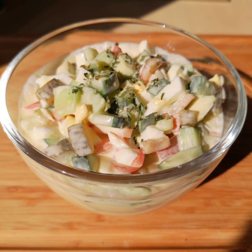 Eiersalat mit Kefir Rezept ketogen