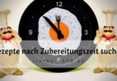 Rezept nach Gesamtzeit und Kalorien suchen